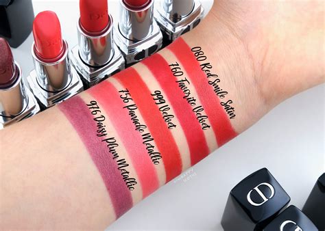 dior 999 lipstick matte vs velvet|dior red lipstick reviews.